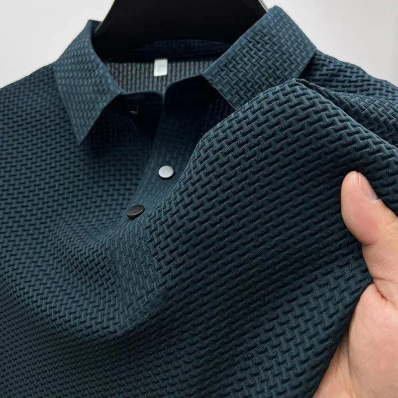 Prestigio Silk Polo Shirt (Wrinkle-Resistant)