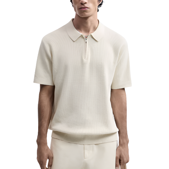 Marbella Zip-Up Polo Shirt
