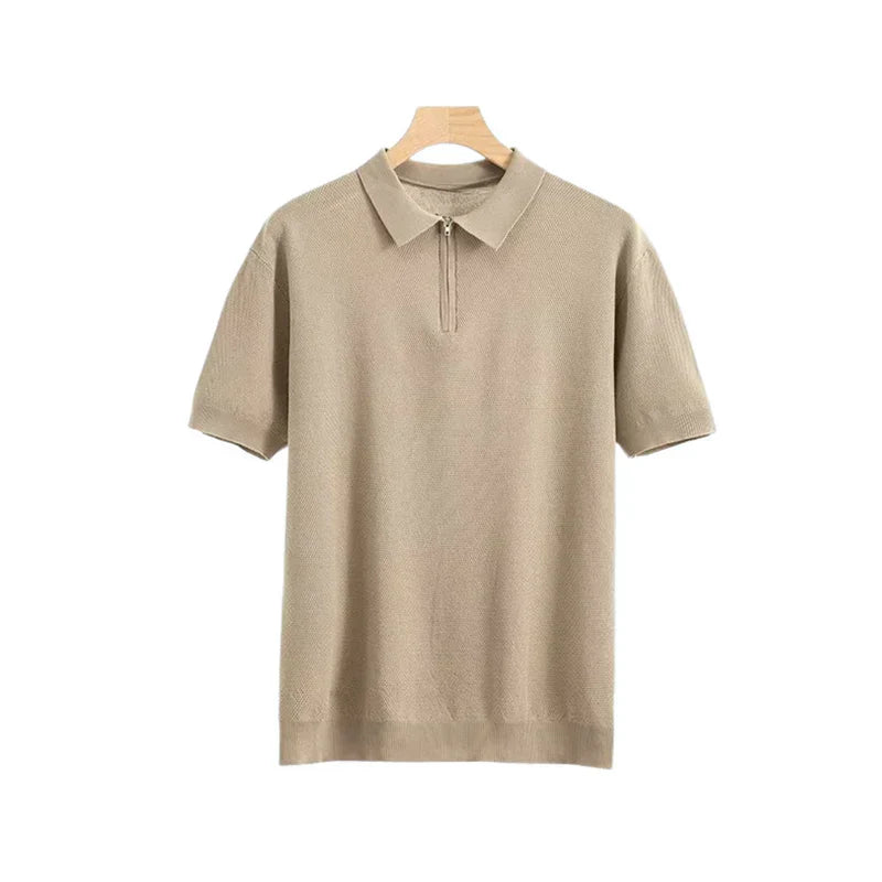 Marbella Zip-Up Polo Shirt