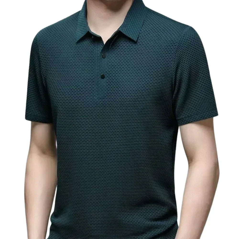 Prestigio Silk Polo Shirt (Wrinkle-Resistant)