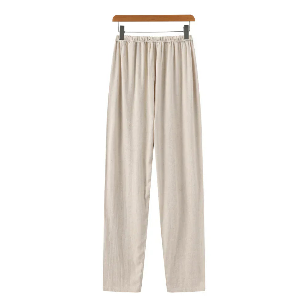 Marrakech – Slim Fit Linen Trousers